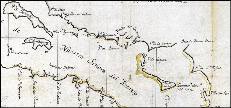 Spanish map 1791